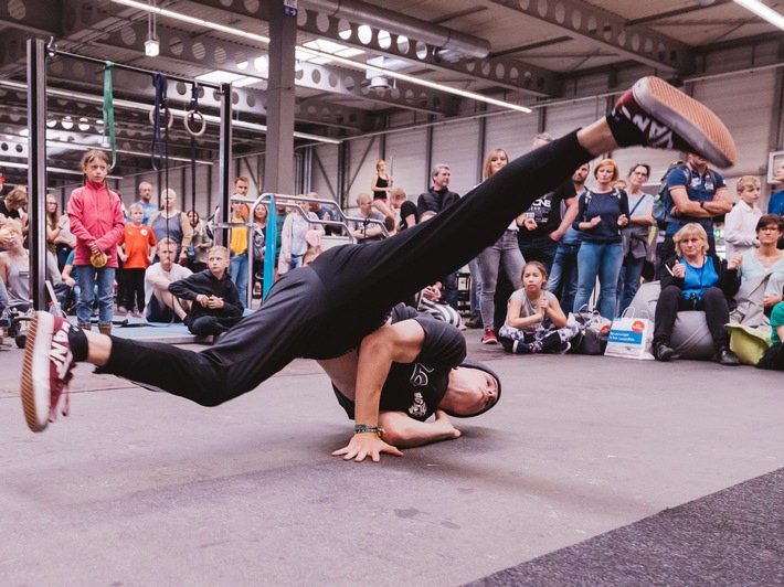 Von Akrobatik Yoga bis Zumba: 7.000 Besucher erlebten die neuesten Sporttrends auf der sport.aktiv 2019