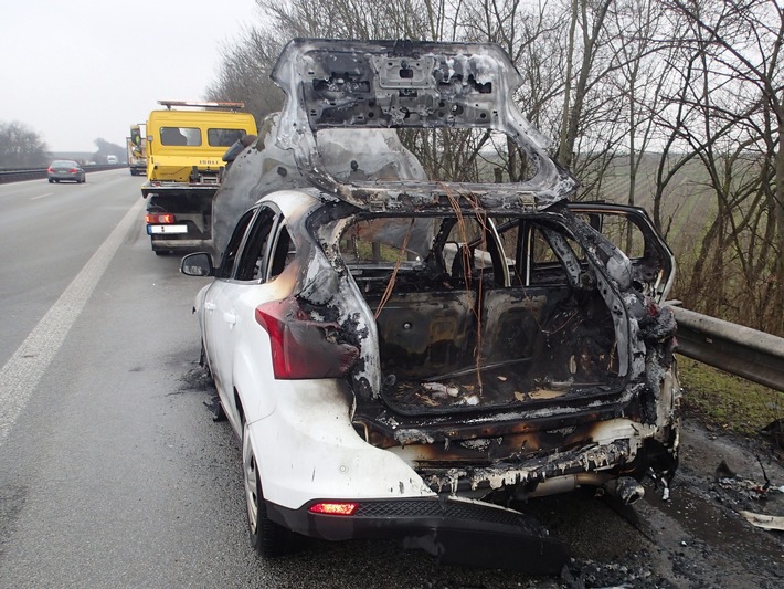 POL-VDMZ: Auto ausgebrannt