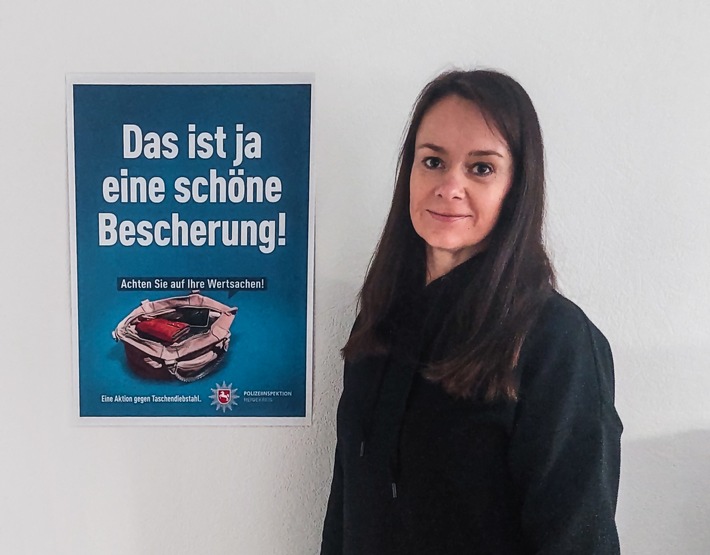 POL-HK: Heidekreis: Plakataktion der Polizeiinspektion Heidekreis / Taschendiebe nehmen auch an Weihnachten keine Rücksicht