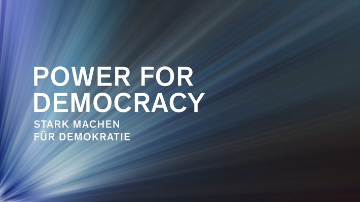 Der Demokratiepreis Power for Democracy geht zum 75. Jahrestag des Grundgesetzes in die dritte Runde