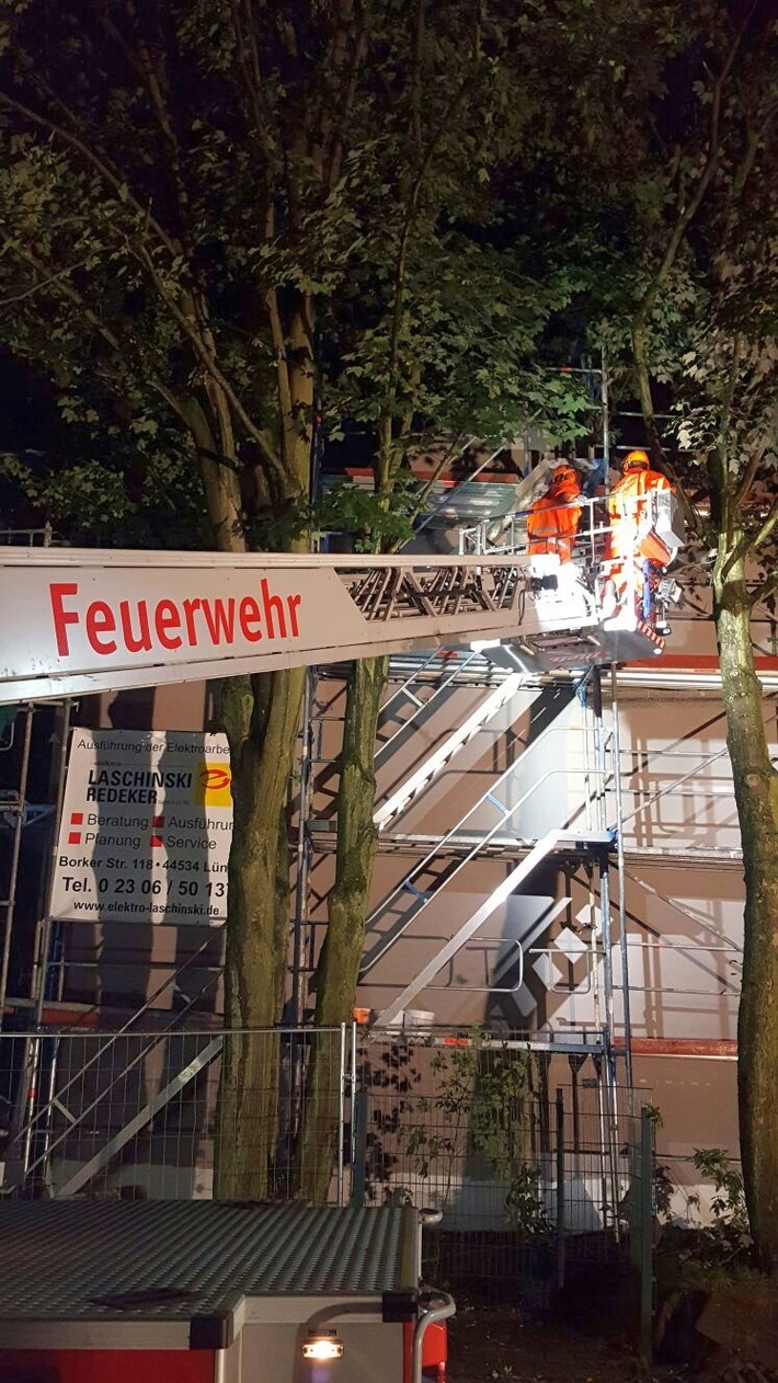 FW-GE: Unwetter im Nordosten von Gelsenkirchen  - Abschließende Bilanz der Feuerwehr