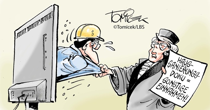 Das Fernsehen baut mit um / Für Betroffene gelten solche Sachbezüge als sonstige Einnahmen