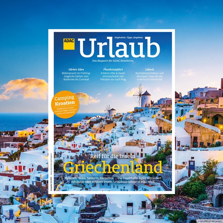 „ADAC Urlaub“ auf Platz eins der Reisemagazine Deutschlands