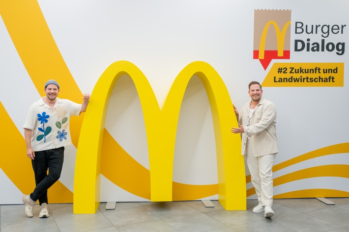 Dialog von Gen Z und Content Creators mit Politik und Landwirtschaft: Seven.One Media und Studio71 unterstützen "Burger Dialog" von McDonald