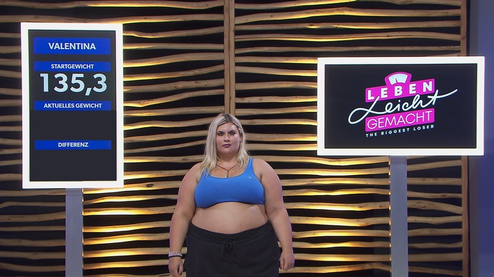 Minus 64,7 Kilo! Valentina aus Darmstadt gewinnt &quot;Leben leicht gemacht - The Biggest Loser&quot; 2023 in SAT.1