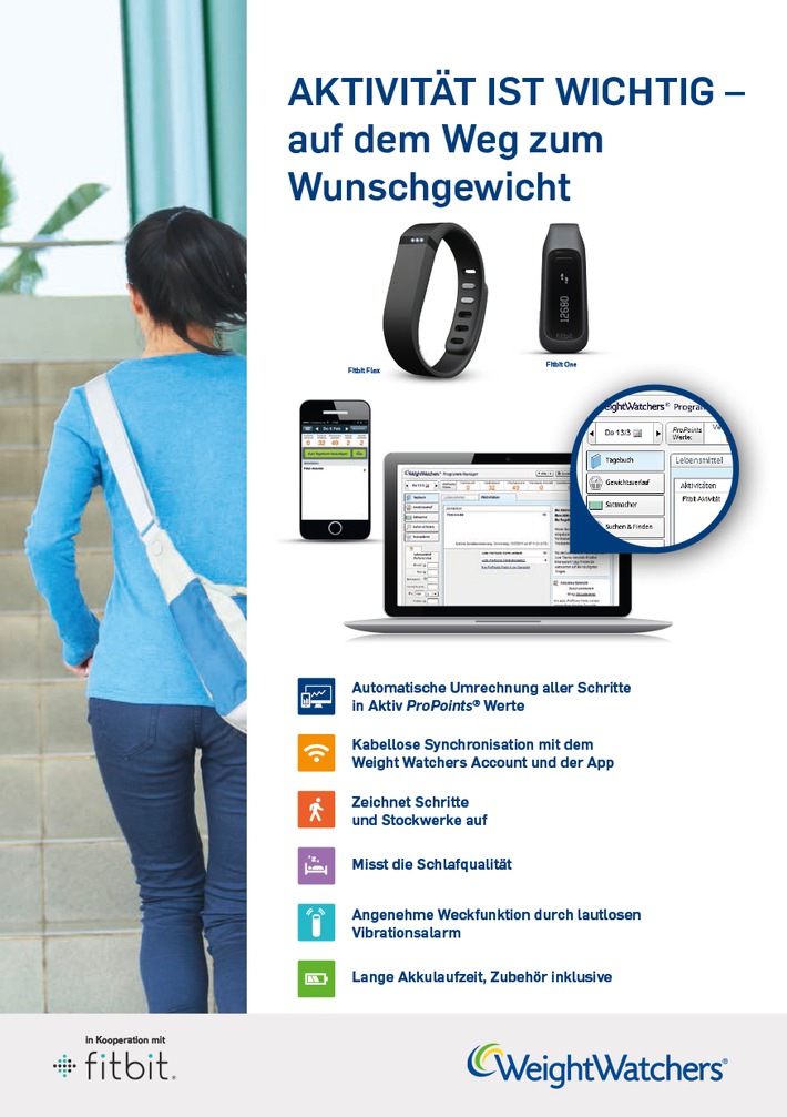 Weight Watchers und Fitbit kooperieren in Deutschland (FOTO)