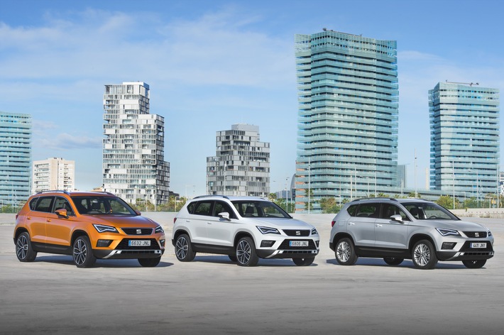 La SEAT Ateca, primée en Europe