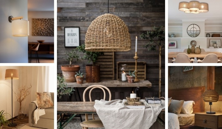 Lichtideen im Natural-Rustic-Chic | Lampenwelt.de präsentiert sanftes Licht mit rauem Charme