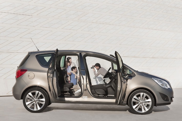 AMI 2010: Deutschlandpremiere des neuen Opel Meriva (mit Bild)