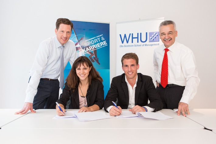 WHU und Deutsche Sporthilfe starten Ausbildungskooperation