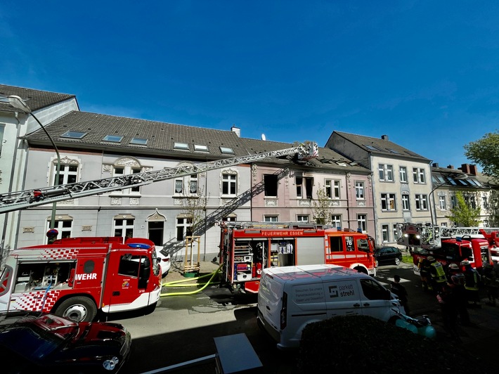 FW-E: Wohnungsbrand in Essen-Kray, Mieter unverletzt
