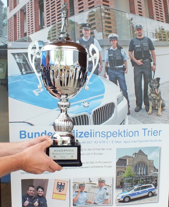 BPOL-TR: Luxemburger Polizei gewinnt 19. Internationales Vergleichsschießen der Bundespolizeiinspektion Trier