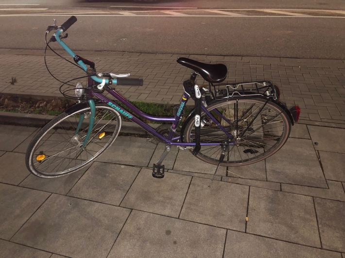 POL-PDLD: Wem gehört das Fahrrad?