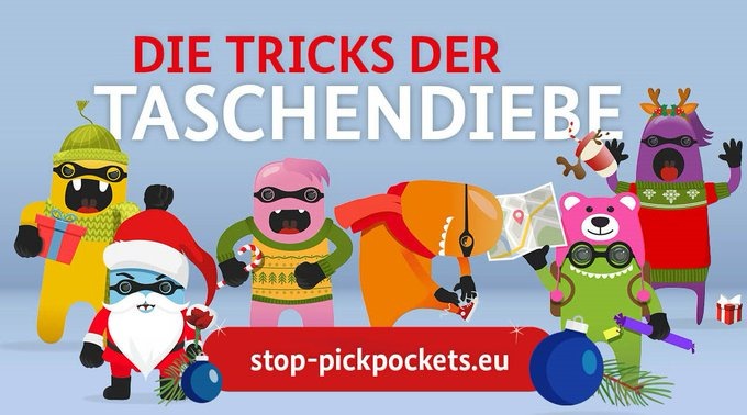 BPOL-TR: Präventionsveranstaltung &quot;Stop Pickpockets&quot; - Taschendieben keine Chance bieten - Bundespolizei Trier informiert