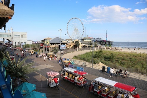Pressemitteilung Atlantic City: Steel Pier – Wahrzeichen im Wandel der Zeit