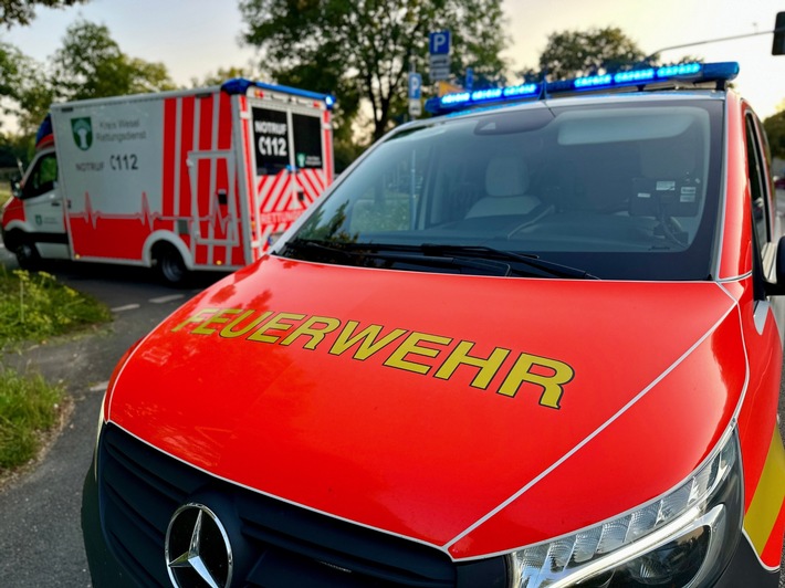 FW Hünxe: Unterstützung für den Rettungsdienst