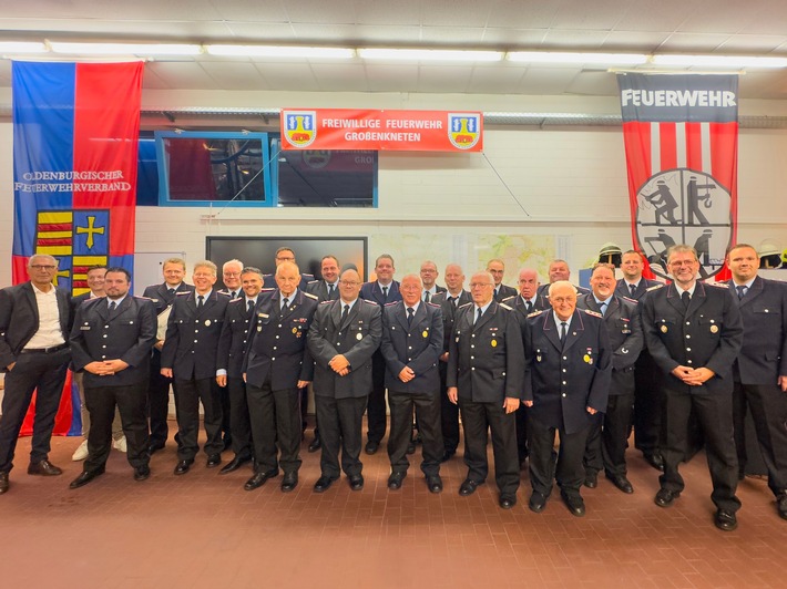 FW-OLL: Gemeindefeuerwehrversammlung der Freiwilligen Feuerwehr Großenkneten