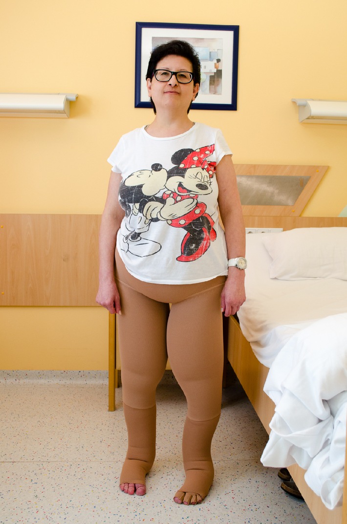 Von der Freiheit, wieder laufen zu können: Die beeindruckende Geschichte der Lymphpatienten Maria