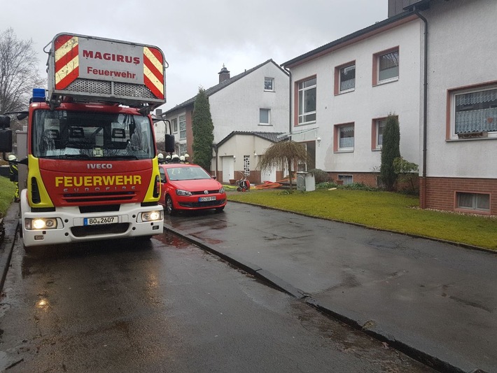 FW-BO: Kellerbrand Steinbankstraße Bochum-Hofstede