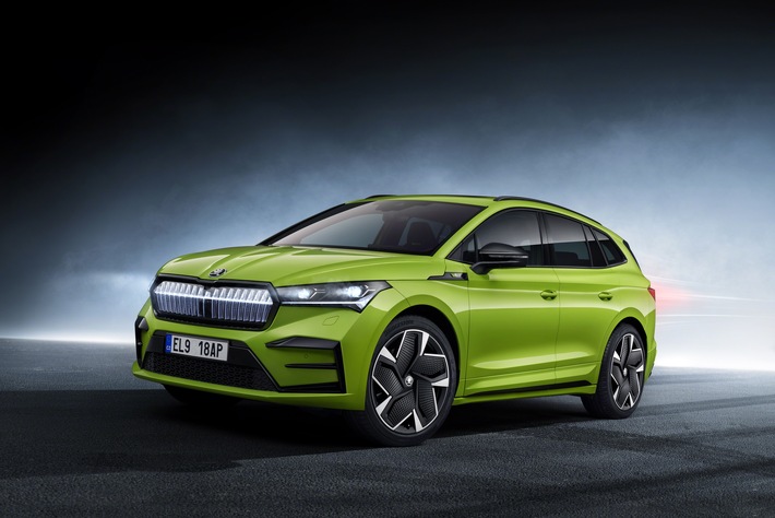 ŠKODA ENYAQ RS iV: nachhaltiger Topsportler