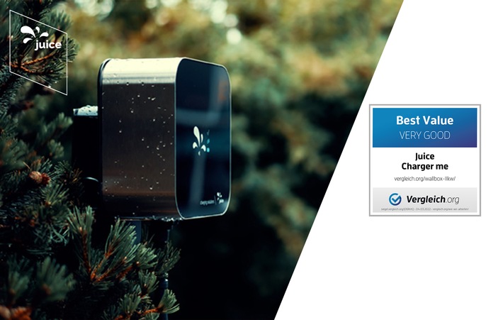 Comunicado de prensa: JUICE CHARGER me es el ganador de precio-rendimiento para wallbox de 11 kW
