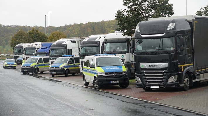 POL-GOE: Polizeidirektion Göttingen verstärkt Kontrollen im gewerblichen Güter- und Personenverkehr