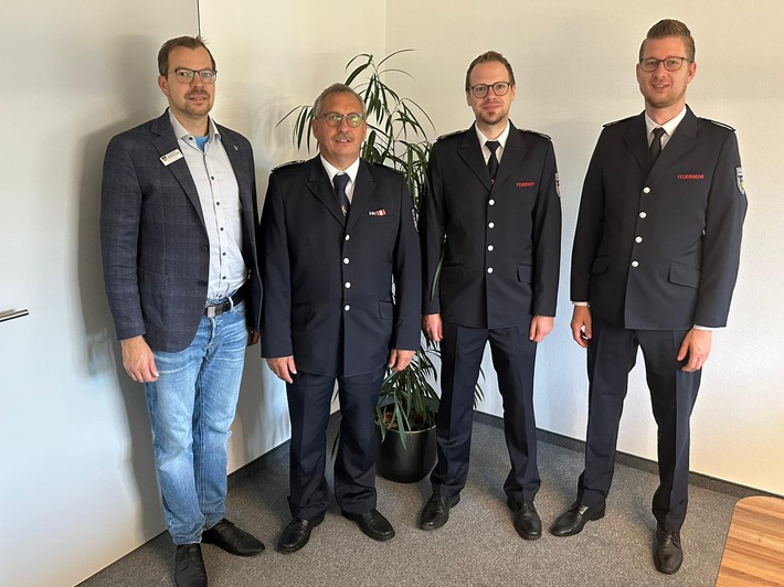 FW-KLE: Tobias Lamers wird Gemeindebrandinspektor: "Von der Beförderung im Rathaus direkt zum Einsatz"