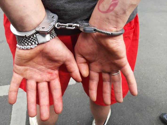 BPOLD-B: Graffitisprayer vorläufig festgenommen