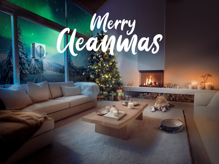 Strahlend saubere Festtage mit den X-Mas Helfern von ECOVACS / Bis zu 55 % Rabatt auf smarte Helfer für Boden- und Fensterreinigung: nur vom 10. bis 23. Dezember