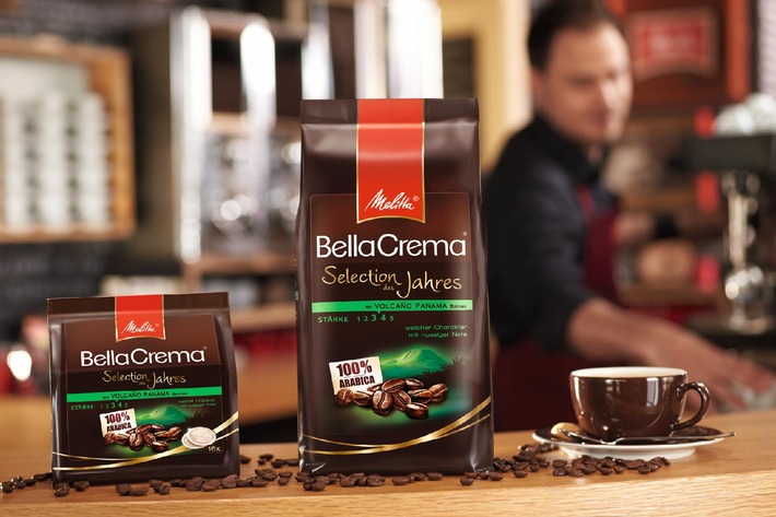 Kaffeegenuss vom Fuße des Vulkans / Neu von Melitta®: Die exklusive BellaCrema® Selection des Jahres 2014 mit Volcaño Panama Bohnen