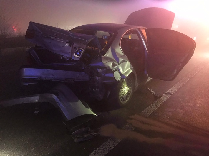 FW-BOT: Verkehrsunfall mit neun Verletzten auf der A42