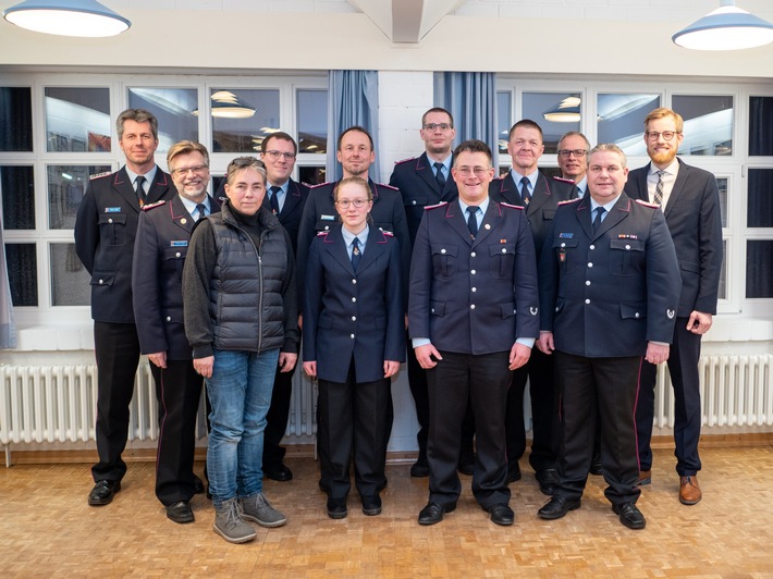 FW Celle: Rekordeinsatzjahr der Ortsfeuerwehr Bostel - Jahreshauptversammlung in Bostel