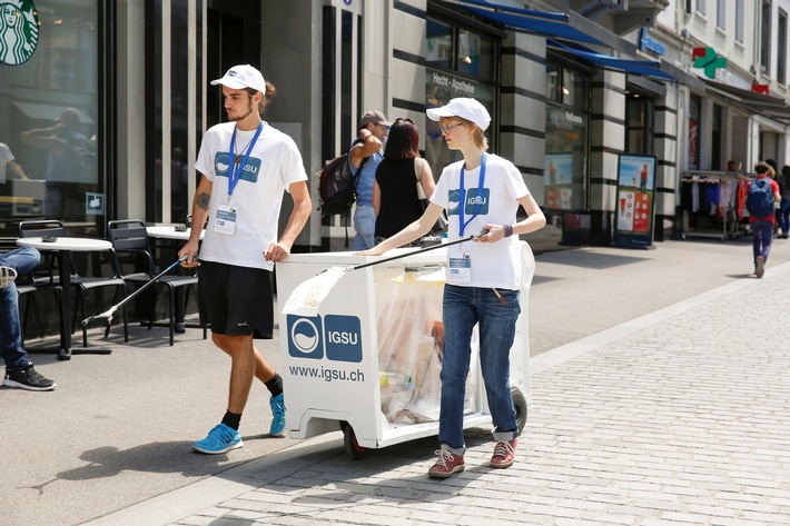 Medienmitteilung: «Vevey: le dialogue direct pour lutter contre le littering»