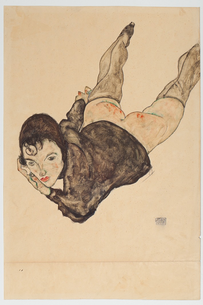 Auctionata bricht Online-Rekord: Egon Schieles "Liegende Frau" für EUR 1,8 Millionen live versteigert