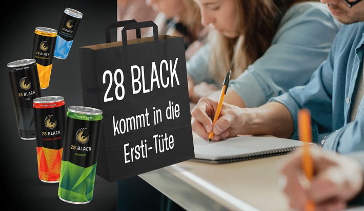 Power-Kick für Erstsemester / Energy Drink 28 BLACK unterstützt Fachschaften beim Packen der Ersti-Tüten (FOTO)