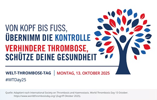 Pressemitteilung: Gefahr erkannt – Gefahr gebannt: Viatris unterstützt erneut den Welt-Thrombose-Tag 2025