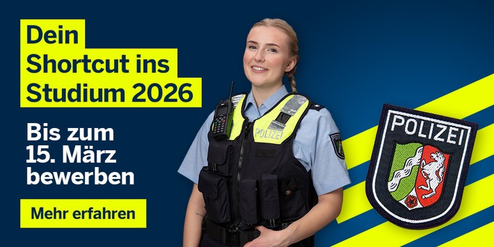 POL-ME: "Jetzt statt gleich!" - Beruflich bei der Polizei NRW durchstarten - 2602054