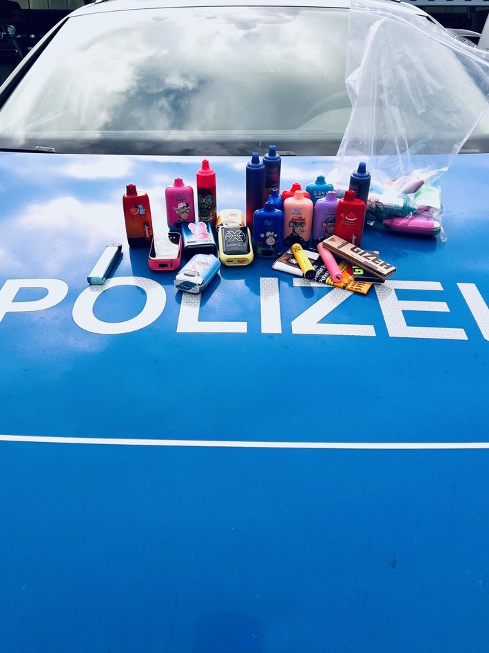 POL-LG: ++ Kontrollen auf dem Frühjahrsmarkt ++ Hohe Anzahl an Vapes (elektronische Zigaretten) bei Jugendlichen sichergestellt ++ Gefahren und Aufklärungsarbeit ++