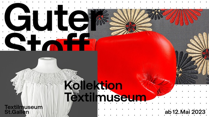 &quot;Guter Stoff. Kollektion Textilmuseum&quot;, Eröffnung der Ausstellung am 12. Mai