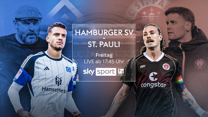 St. Pauli mit dem Matchball zum Aufstieg beim HSV, Dortmund gegen Augsburg und der VfB gegen die Bayern am Wochenende live bei Sky Sport