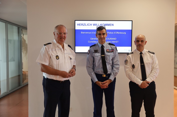 POL-OG: Offenburg - Kooperation zwischen dem Polizeipräsidium Offenburg und den französischen Partnern der Gendarmerie Nationale und der Police Nationale - Im Fokus: Dunkle Jahreszeit ist Einbruchssaison