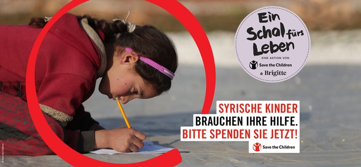 "Wir dürfen die Kinder in Syrien nicht vergessen" - Iris Berben und Elyas M´Barek setzen mit dem "Schal fürs Leben" ein Zeichen gegen Kriege