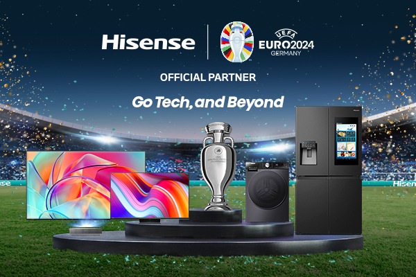 Hisense verlängert strategische Partnerschaft mit UEFA als Sponsor der EURO 2024