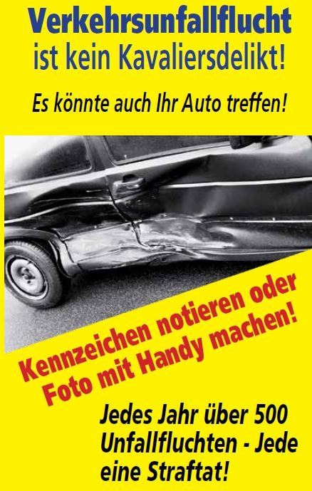 POL-PDLU: (Bobenheim-Roxheim) - VW Golf Sportsvan beschädigt und geflüchtet