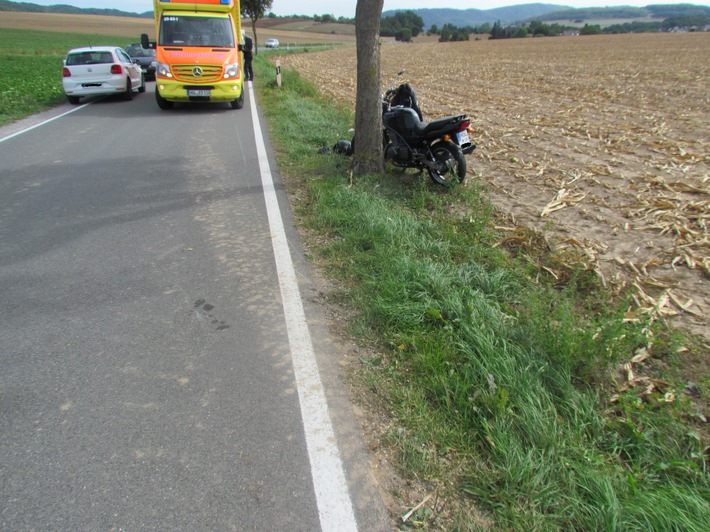 POL-HM: Kradunfall zwischen Daspe und Hayen