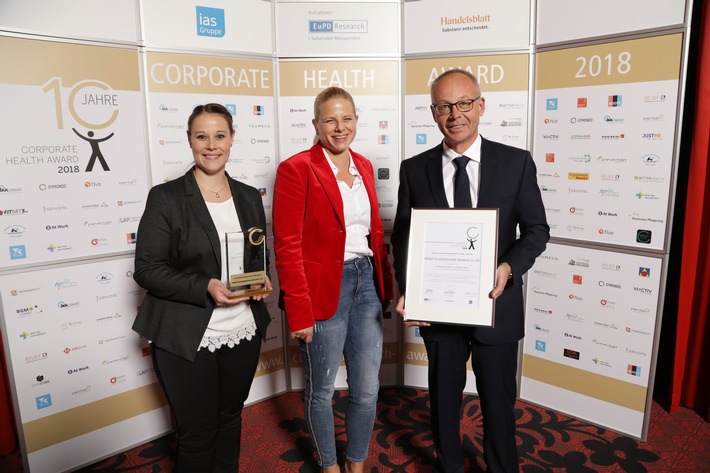 Vorbildliches Gesundheitsmanagement: 1. Platz beim Corporate Health Award für WAGO