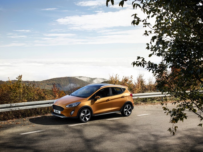 Der neue Ford Fiesta Active: das erste Mitglied einer neuen Crossover-Modellfamilie (FOTO)