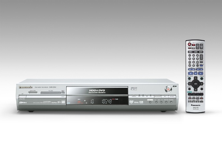 Panasonic auf der CeBIT Halle 1,6c2: Panasonic baut DIGA DVD Recorder Line-Up aus / 5 neue DVD Recorder für alle Ansprüche