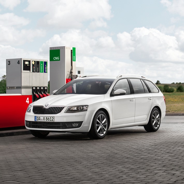 Bestellstart für den umweltschonenden SKODA Octavia G-TEC mit Erdgasantrieb (FOTO)