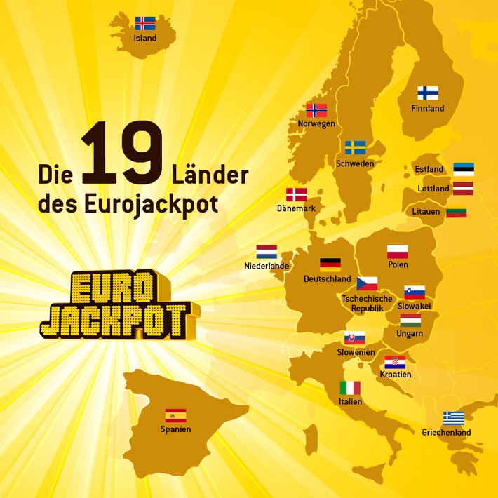 Eurojackpot: Größte Lotterie Europas wächst weiter